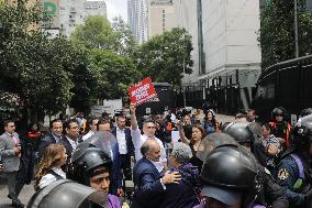 Judiciary Workers Protest Against Lopez Obrador’s Judicial Reform