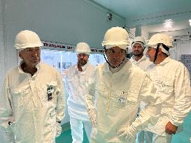 IAEA Head Visits Zaporizhzhya Nuclear Power Plant - Ukraine