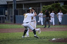 The Yolo High Wheelers Celebrate Clinching Their Spot In The 2024 Pioneer Baseball League Playoffs.