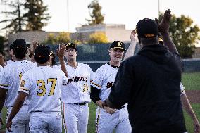 The Yolo High Wheelers Celebrate Clinching Their Spot In The 2024 Pioneer Baseball League Playoffs.