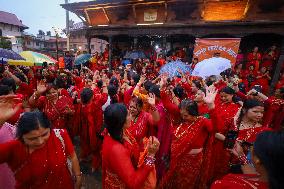 Teej Celebration In Nepal