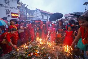 Teej Celebration In Nepal