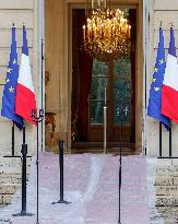 Handover Ceremony At Hotel De Matignon - Paris