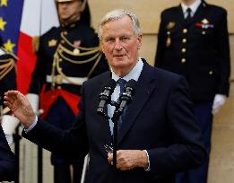 Handover Ceremony At Hotel De Matignon - Paris