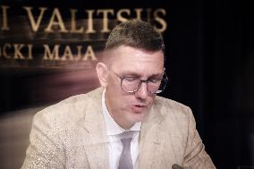 Estonian Government press conference