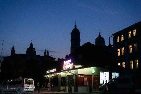 Daily Life  In Pochaiv Town, Ternopil Region, Ukraine