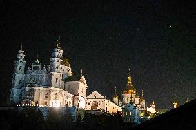 Daily Life  In Pochaiv Town, Ternopil Region, Ukraine