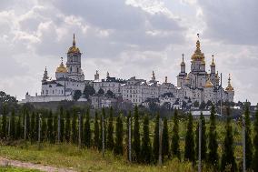 Daily Life  In Pochaiv Town, Ternopil Region, Ukraine