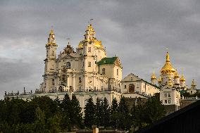 Daily Life  In Pochaiv Town, Ternopil Region, Ukraine