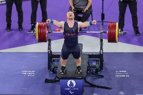 Para Powerlifting - Paris 2024 Summer Paralympic Games: Day 9