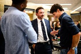 Justin Trudeau Visits Cinespace Studios - Toronto