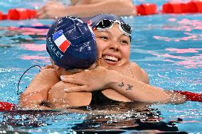 Paris 2024 Paralympics - 100m backstroke - Emeline Pierre Wins Bronze