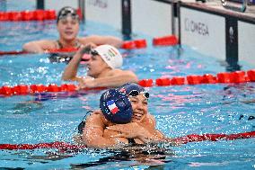 Paris 2024 Paralympics - 100m backstroke - Emeline Pierre Wins Bronze