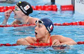 Paris 2024 Paralympics - 100m backstroke - Emeline Pierre Wins Bronze