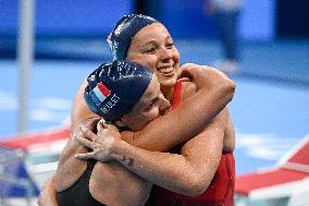 Paris 2024 Paralympics - 100m backstroke - Emeline Pierre Wins Bronze