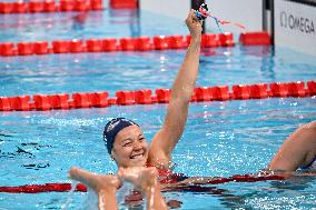 Paris 2024 Paralympics - 100m backstroke - Emeline Pierre Wins Bronze