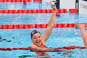 Paris 2024 Paralympics - 100m backstroke - Emeline Pierre Wins Bronze