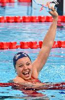 Paris 2024 Paralympics - 100m backstroke - Emeline Pierre Wins Bronze