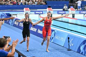 Paris 2024 Paralympics - 100m backstroke - Emeline Pierre Wins Bronze