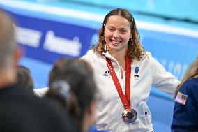 Paris 2024 Paralympics - 100m Backstroke - Emeline Pierre Wins Bronze