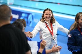 Paris 2024 Paralympics - 100m Backstroke - Emeline Pierre Wins Bronze