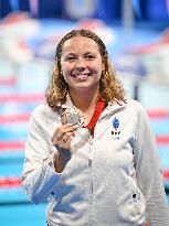 Paris 2024 Paralympics - 100m Backstroke - Emeline Pierre Wins Bronze