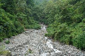 Monsoon Rainfall Induces Landslide In Nepal.