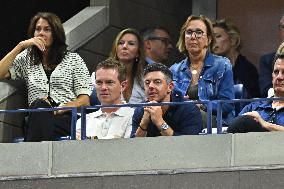 US Open - Celebs In The Stands