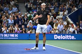 US Open - Fritz v Tiafoe Semifinal