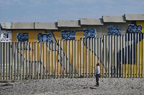 US-Mexico Border: Interactive Deported Veterans Mural In Tijuana, Mexico