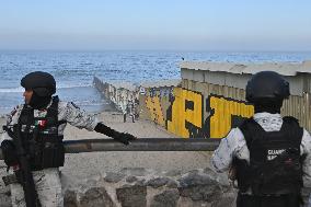 US-Mexico Border: Interactive Deported Veterans Mural In Tijuana, Mexico