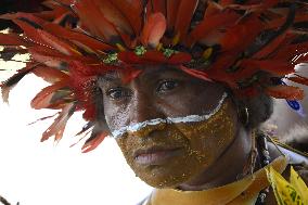 Pope Francis At Government House - Papua New Guinea