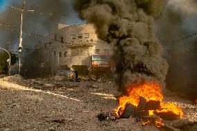 Israeli Forces Leave Trail Of Destruction In Jenin - West Bank