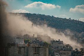 Israeli Forces Leave Trail Of Destruction In Jenin - West Bank