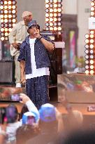 LL Cool J Performs Live on the Today Show This Morning at Rockefeller Plaza