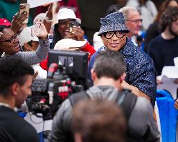 LL Cool J Performs Live on the Today Show This Morning at Rockefeller Plaza