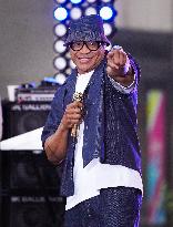 LL Cool J Performs Live on the Today Show This Morning at Rockefeller Plaza