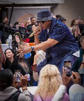 LL Cool J Performs Live on the Today Show This Morning at Rockefeller Plaza