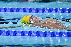 Paris 2024 Paralympics - 100 M Backstroke - Benjamin Hance Wins Gold