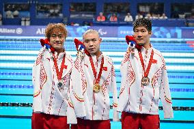 Paris 2024 Paralympics - 50m Butterfly Jincheng Guo World Record