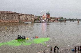 Extinction Rebellion Demonstration Against The A69 Motorway - Toulouse