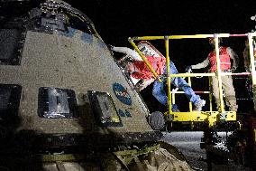 Starliner Returns To Earth Uncrewed