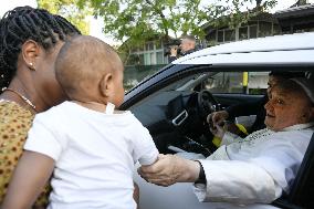 Pope Francis Meets Street Children - Papua New Guinea