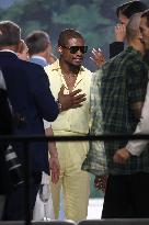 NYFW - Usher At Ralph Lauren Show