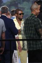 NYFW - Usher At Ralph Lauren Show