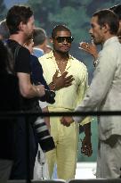 NYFW - Usher At Ralph Lauren Show