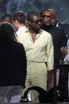 NYFW - Usher At Ralph Lauren Show