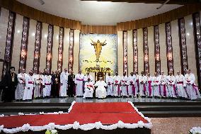 Pope Francis Meets Bishops And Religious - Papua New Guinea