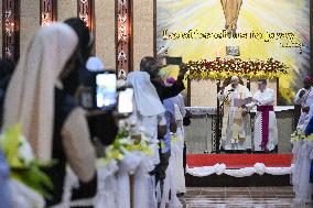 Pope Francis Meets Bishops And Religious - Papua New Guinea