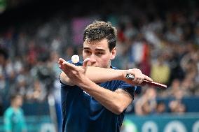 Paris 2024 Paralympics - Lucas Didier At Table Tennis Singles Semi Finals